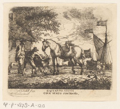 Voeren van het paard door Dirk Langendijk