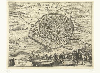 Verovering van Tienen, 1635 door Dirk Stoop