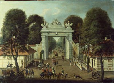 Jachthuis in Potsdam, c.1735 door Dismar Degen