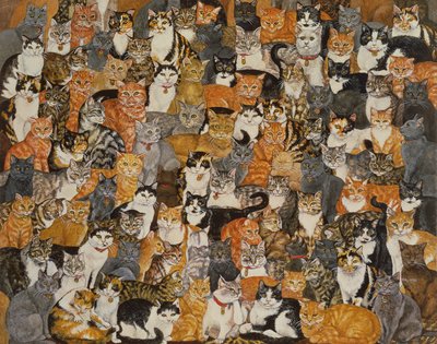 Dubbele Kat-Spread door Ditz