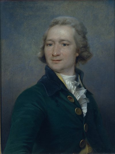 Portret van de dichter Ivan Ivanovich Dmitriev 1760-1837 door Dmitri Grigorievich Levitsky