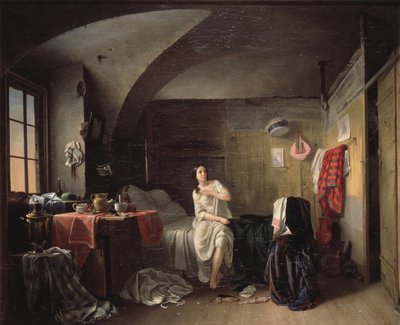 Morgen van een kleermaker door Dmitri Petrovich Volokhov