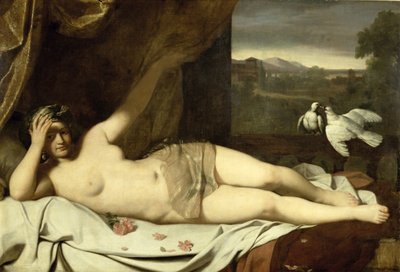 Venus (olieverf op doek) door Domenichino (1581-1641) (attr. to)