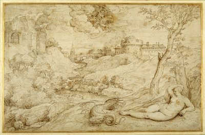 Landschap met Roger en Angelica, uit 