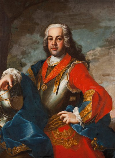 Prins Francisco van Braganza, Infante van Portugal, 7e hertog van Beja en Grootvorst van de Orde van Malta in Portugal door Domenico Dupra