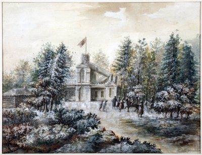 Jachthuis Crack in Pavlovsk door Domenico Felice Lamoni