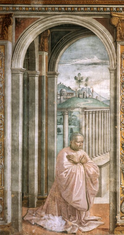 Kapel Tornabuoni, 20, giovanni tornabuoni door Domenico Ghirlandaio