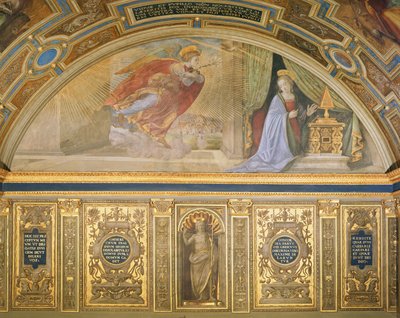 De Aankondiging door Domenico Ghirlandaio