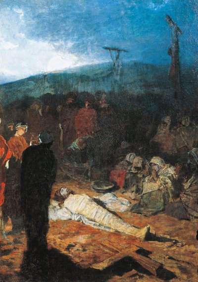 De Balseming van Christus door Domenico Morelli