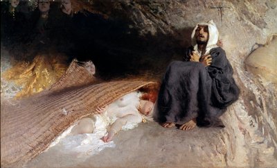 De verzoeking van Sint Antonius door Domenico Morelli