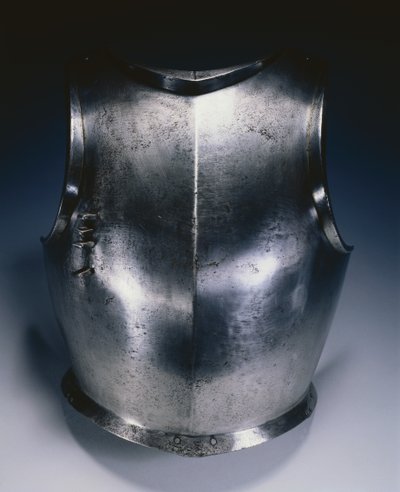 Gotische borstplaat met lanssteun, ca. 1490-1500 door Domenico dei Barini
