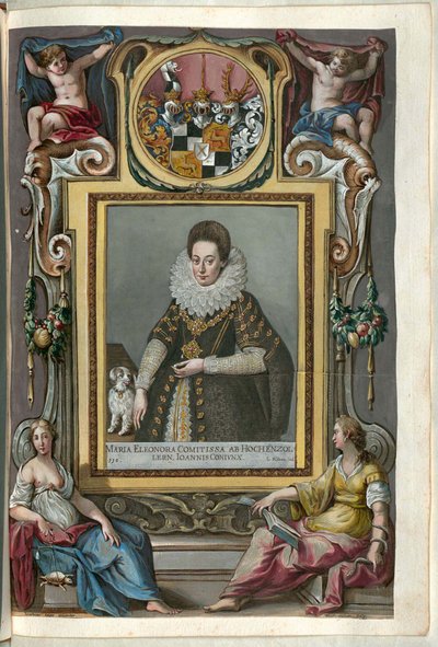 Fuggerorum en Fuggerarum voorstellingen - 112r door Dominicus Custos