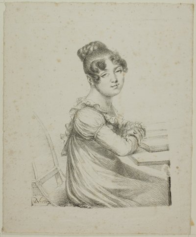 Portret van gravin Mollien door Dominique Vivant Denon