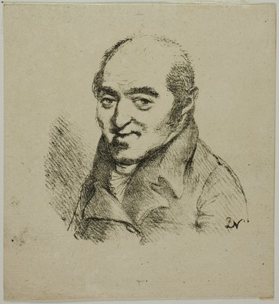 Portret van Samuel Rogers, Engelse dichter door Dominique Vivant Denon