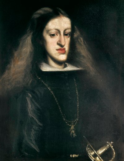 Portret van KAREL II van Spanje door Don Juan Carreno de Miranda