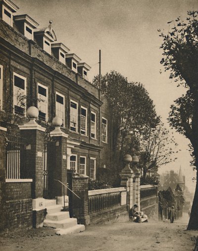 Cromwell House op Highgate Hill, een herenhuis uit de zeventiende eeuw, ca. 1935 door Donald McLeish