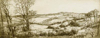 Landschap van Cornwall nr. 1 door Donald Shaw MacLaughlan