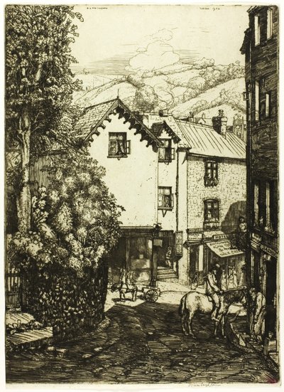 Lynton, Engeland door Donald Shaw MacLaughlan