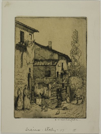 Siena door Donald Shaw MacLaughlan