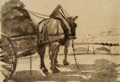 Het paard door Donald Shaw MacLaughlan