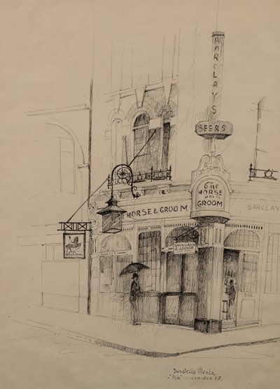Pub, Londen door Donatella Merlo