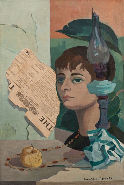 Zelfportret door Donatella Merlo