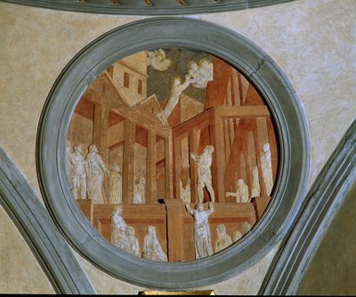 Hemelvaart van St. Johannes de Evangelist door Donatello