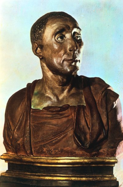 Buste van Niccolo da Uzzano, ca. 1430 door Donatello