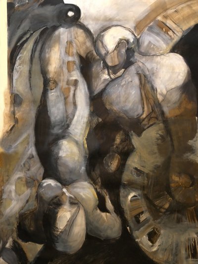 Abstracte menselijke figuren door Doris Schmitz