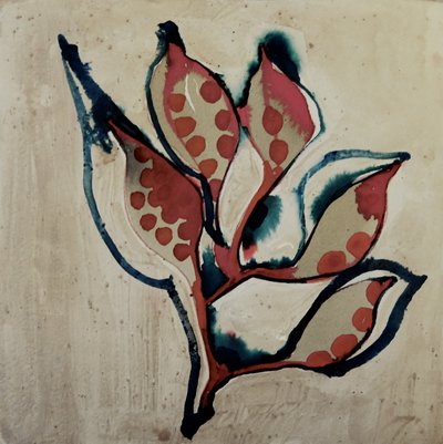 Abstracte zaaddozen door Doris Schmitz