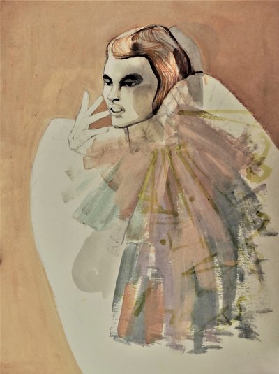 Elegant modeportrait door Doris Schmitz