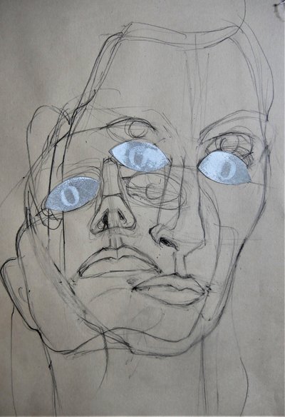 Portret met meerdere ogen door Doris Schmitz