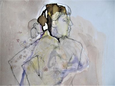 Pastelportret door Doris Schmitz