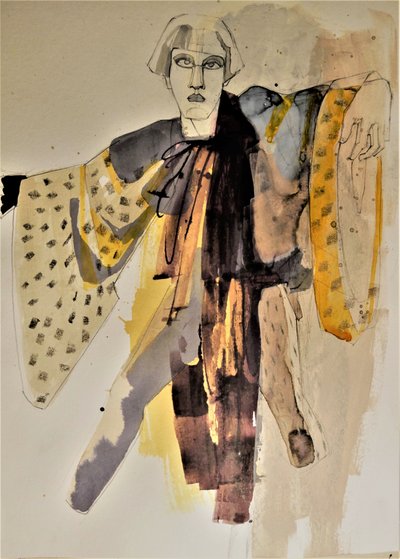 Gestileerd modeportret door Doris Schmitz
