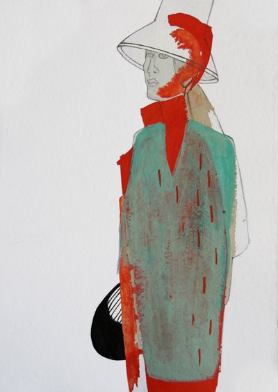 Gestileerd modeportret door Doris Schmitz