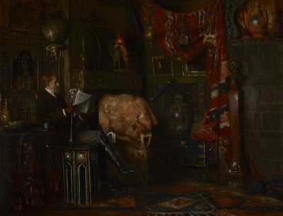 Portret van John Scott Bradstreet door Douglas Volk; John S. Bradstreet
