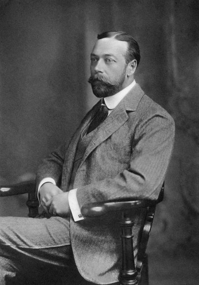 Koning George V van Groot-Brittannië 1865-1936 door Downey