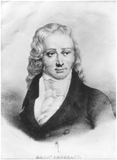 Henri Benjamin Constant de Rebecque (1767-1830) door Ducarme