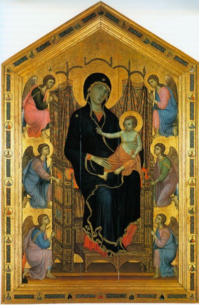 Madonna ruccelai door Duccio di Buoninsegna