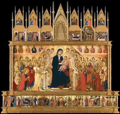 Maestá door Duccio di Buoninsegna