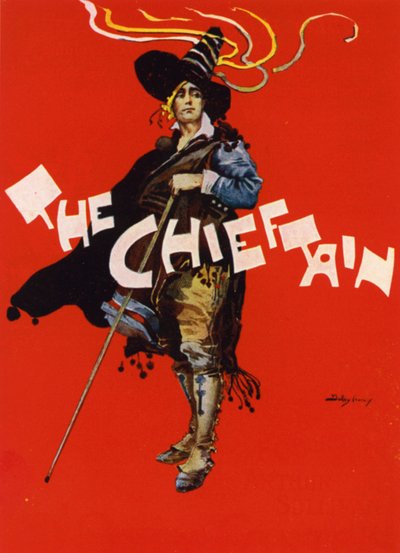 De aanvoerder; posterontwerp voor het Savoy Theatre, Londen door Dudley Hardy