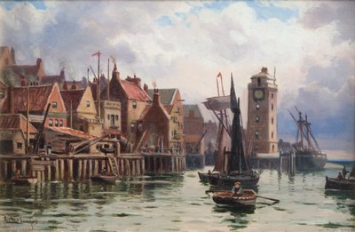 Een stukje oud Shields, 1898 door Duncan F. McLea