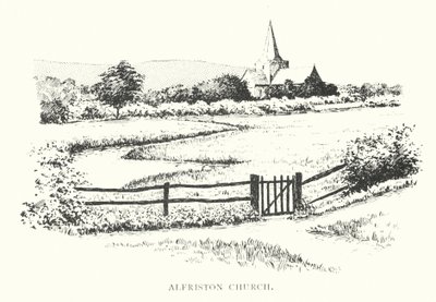 Alfriston Kerk door Duncan Moul
