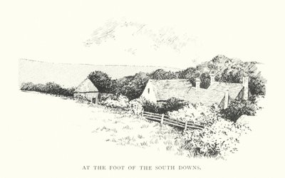 Aan de voet van de South Downs door Duncan Moul