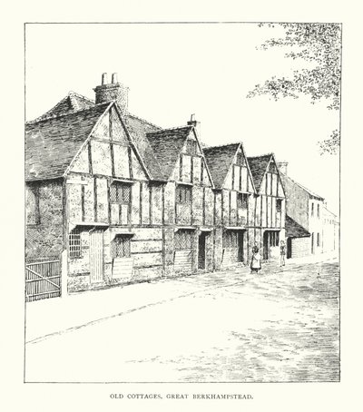 Oude Huisjes, Great Berkhampstead door Duncan Moul