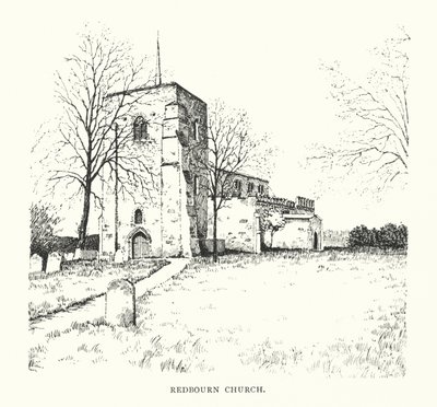Redbourn Kerk door Duncan Moul