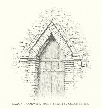 Saksische deur, Heilige Drie-eenheid, Colchester door Duncan Moul