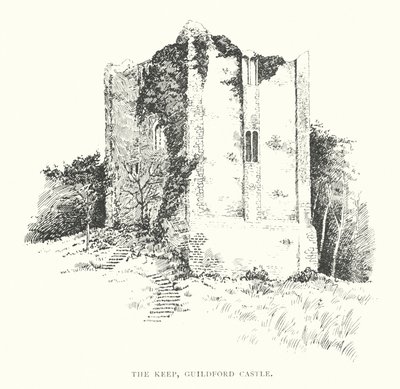 De Donjon, Guildford Kasteel door Duncan Moul