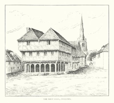 Het Moot Hall, Thaxted door Duncan Moul