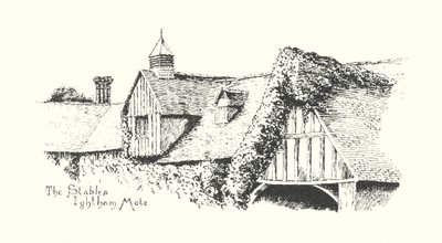 De Stallen, Ightham Mote door Duncan Moul